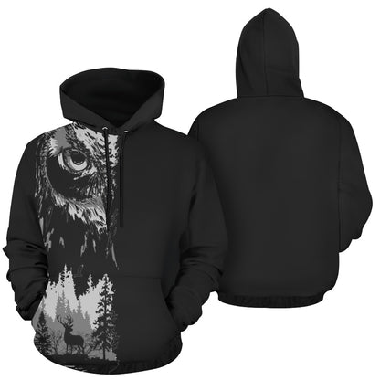 Wanderlust Owl Hoodie