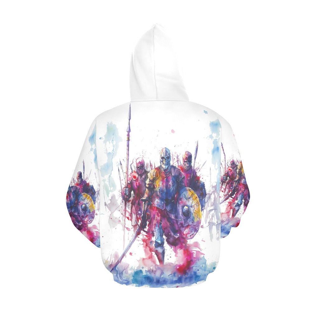 Watercolor Knight Hoodie