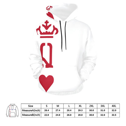 Queen of Hearts Hoodie