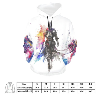 Watercolor Knight Hoodie