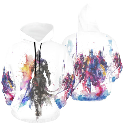 Watercolor Knight Hoodie