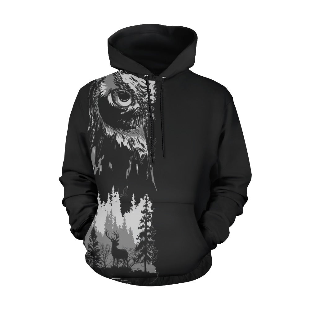 Wanderlust Owl Hoodie