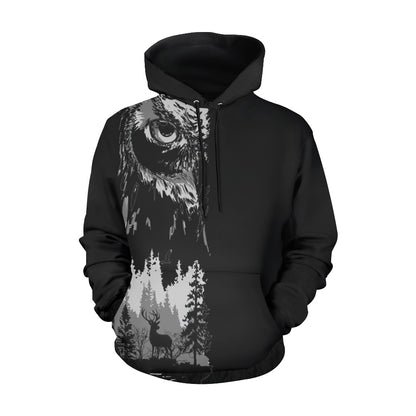 Wanderlust Owl Hoodie