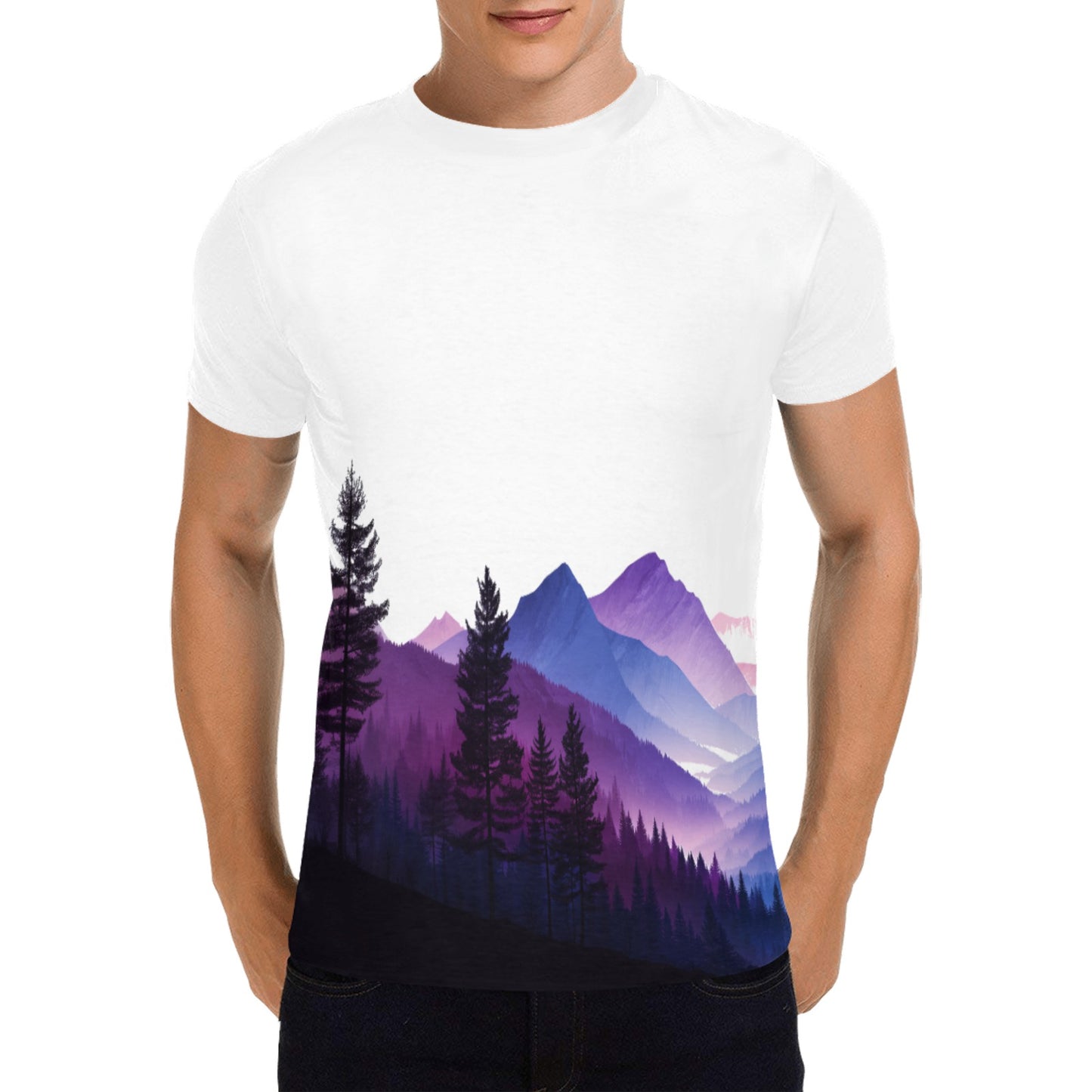 Purple Mountainscape