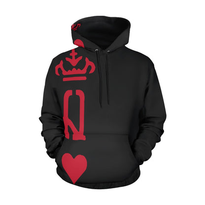 Queen of Hearts Hoodie