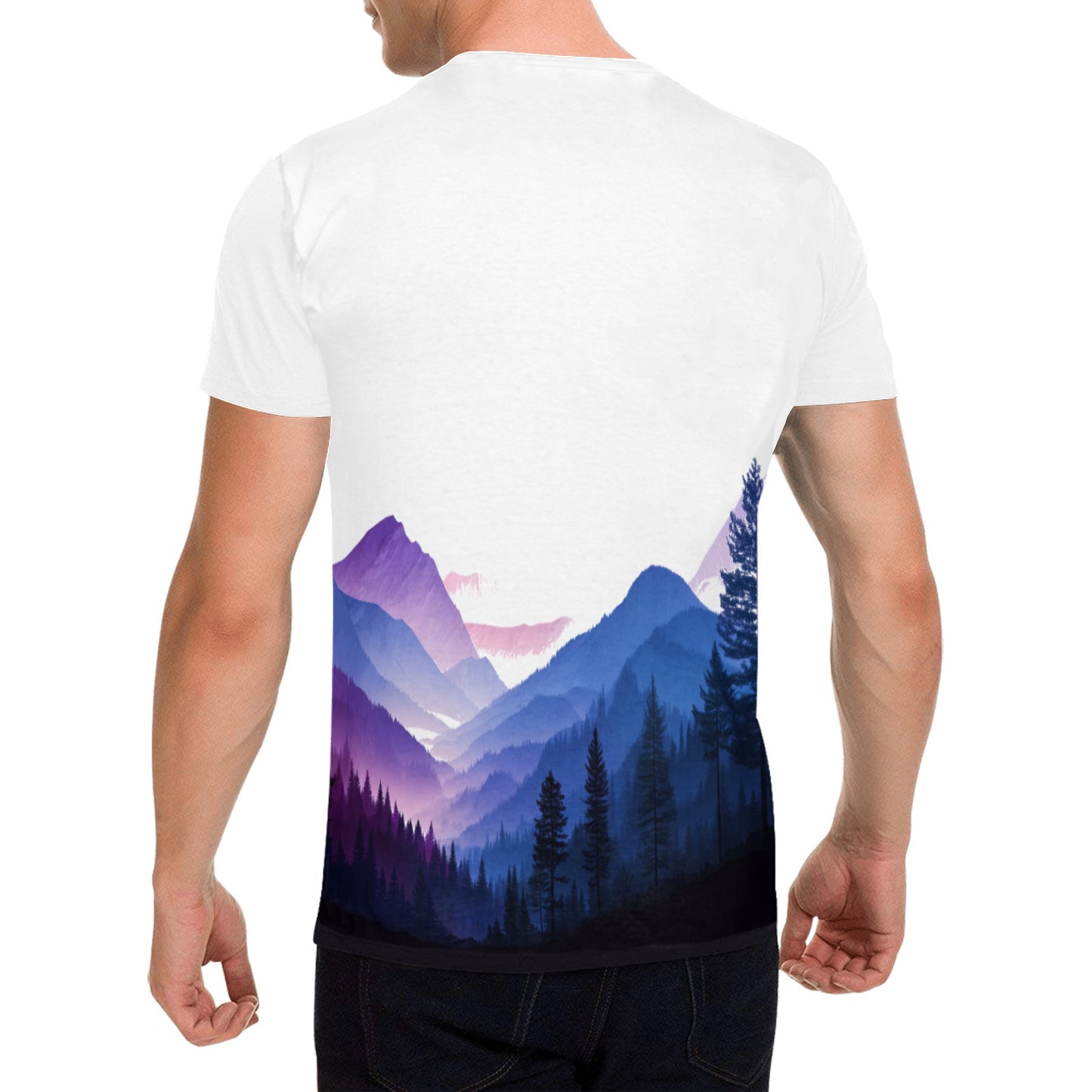 Purple Mountainscape