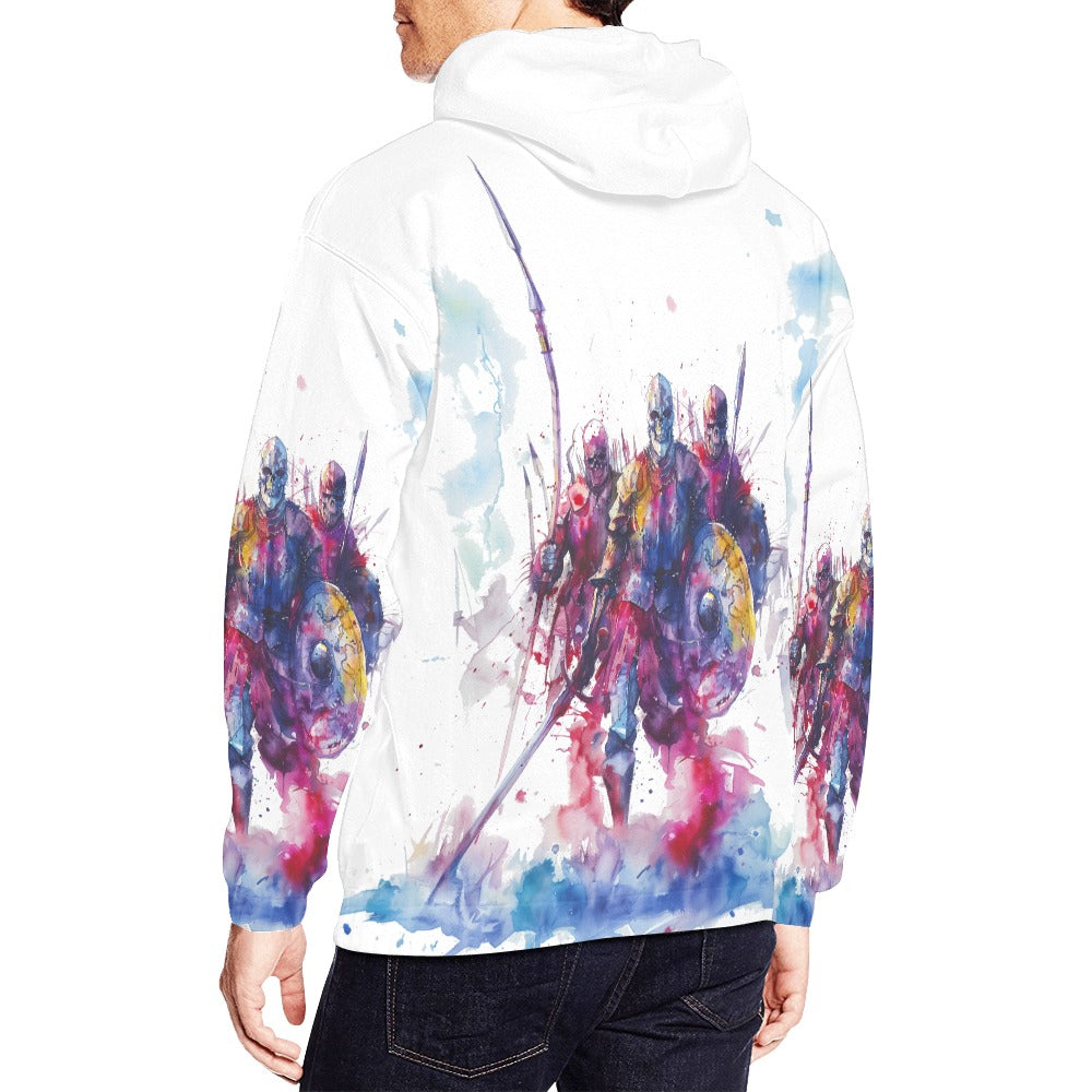 Watercolor Knight Hoodie