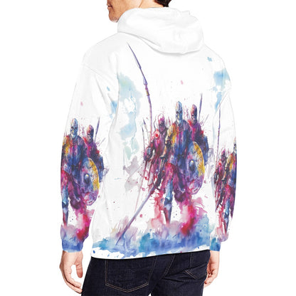 Watercolor Knight Hoodie