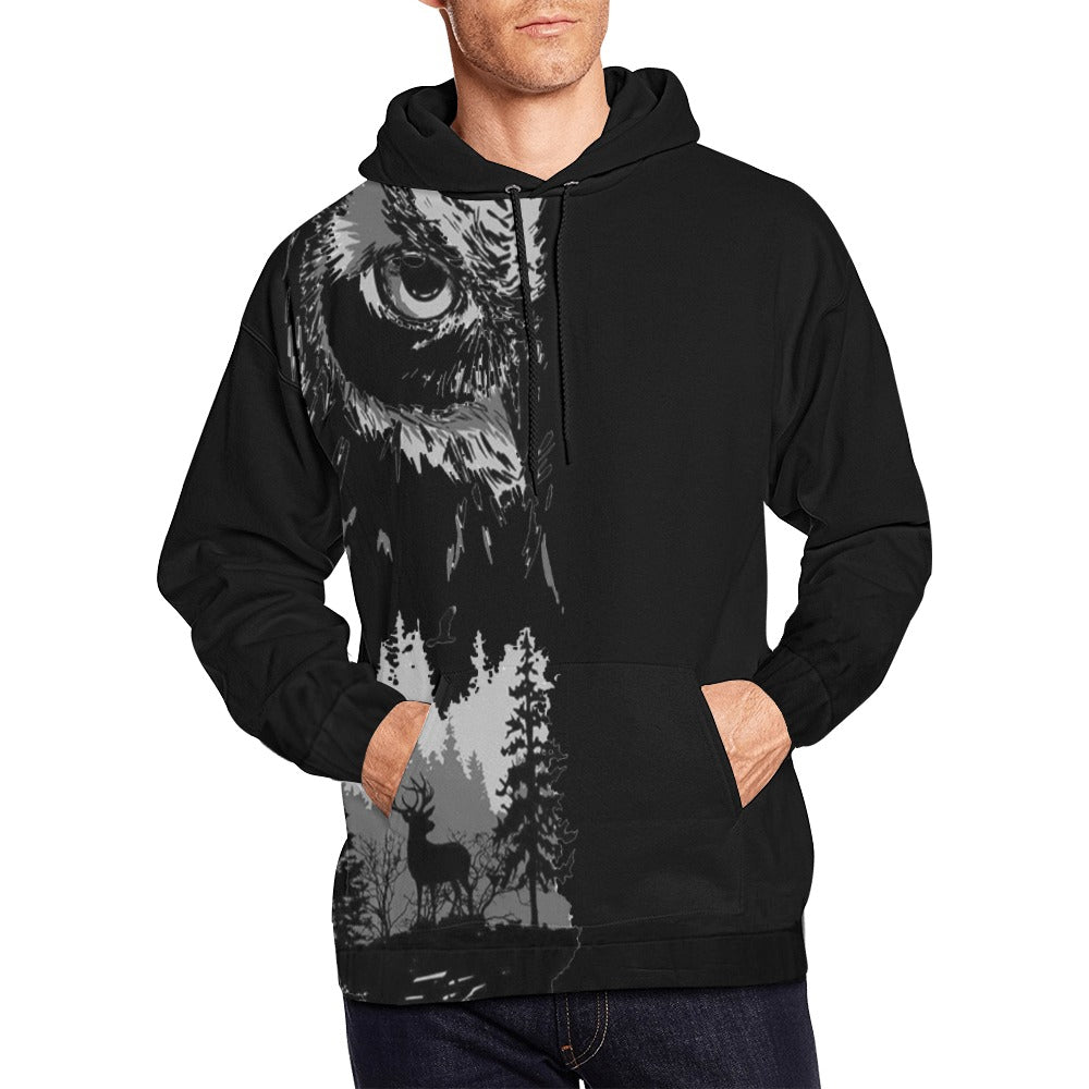 Wanderlust Owl Hoodie